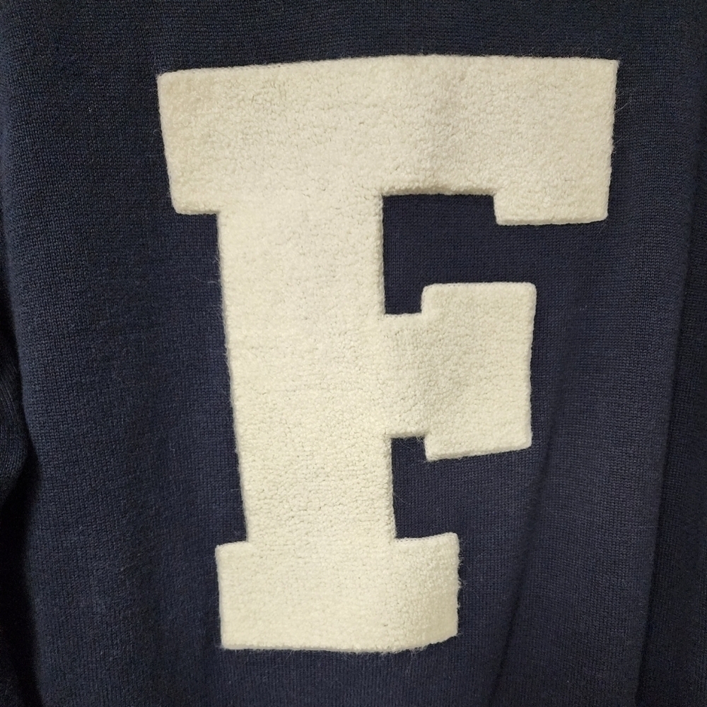 French Connection F patch sweater - Picture 4 of 6